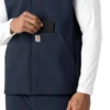 Rugged Flex® herre-vest i lamineret fleece