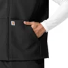 Rugged Flex® herre-vest i lamineret fleece