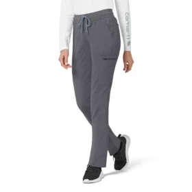 Rugged Flex® Peak Slim Leg Scrub-bukser til kvinder