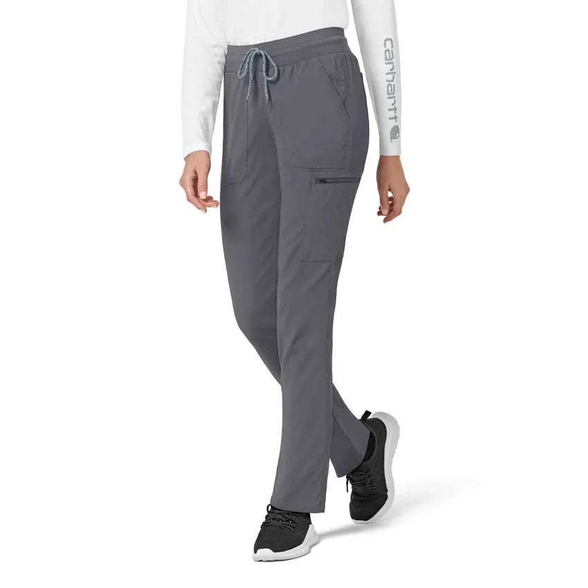 Rugged Flex® Peak Slim Leg Scrub-bukser til kvinder