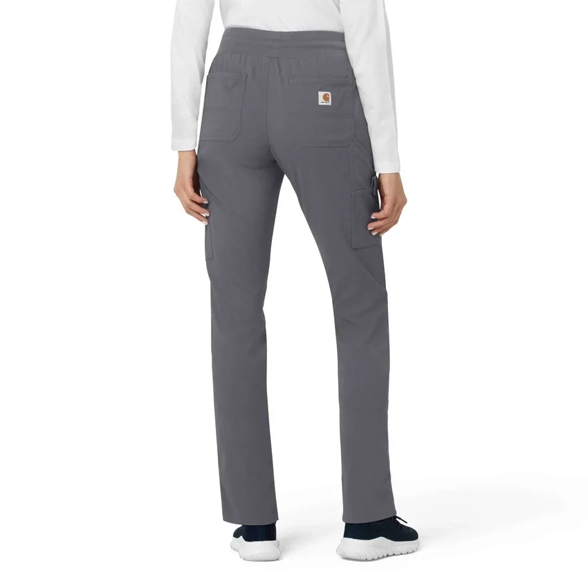 Rugged Flex® Peak Slim Leg Scrub-bukser til kvinder