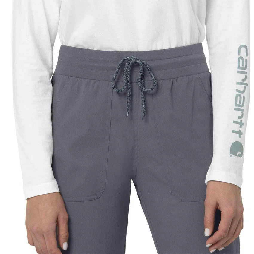 Rugged Flex® Peak Slim Leg Scrub-bukser til kvinder