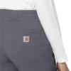 Rugged Flex® Peak Slim Leg Scrub-bukser til kvinder