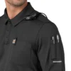 Rugged Flex® Rscu Heavyweight langærmet polo-scrub-bluse med løse ærmer