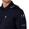 Rugged Flex® Rscu Heavyweight langærmet polo-scrub-bluse med løse ærmer