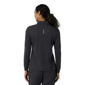 Rugged Flex® Rscu Heavyweight langærmet polo-scrub-bluse til kvinder