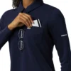 Rugged Flex® Rscu Heavyweight langærmet polo-scrub-bluse til kvinder