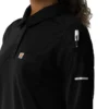 Rugged Flex® Rscu Heavyweight langærmet polo-scrub-bluse til kvinder