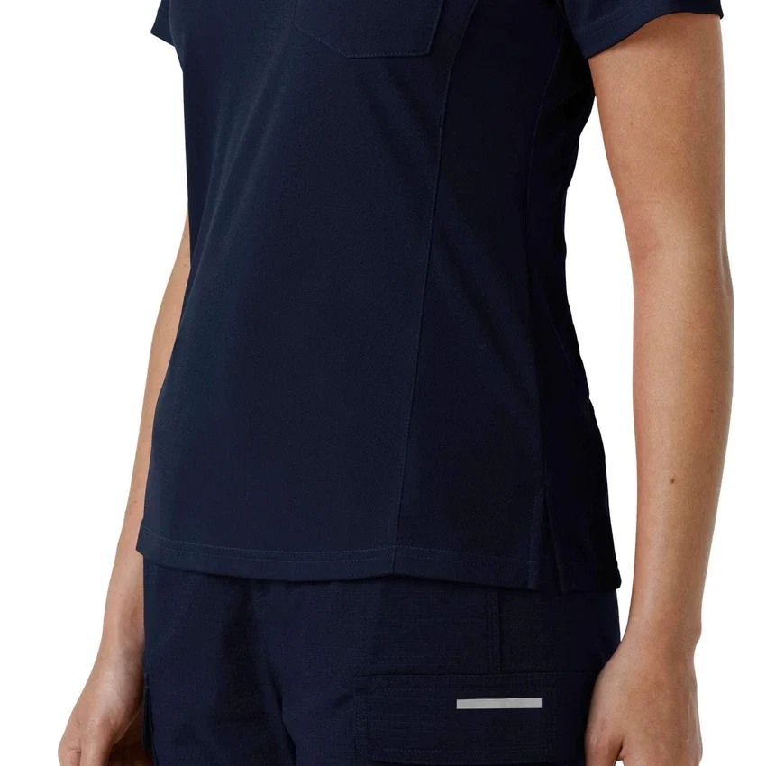 Rugged Flex® Rscu letvægts-poloskjorte med korte løse ærmer til kvinder