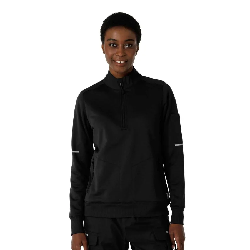 Rugged Flex® Rscu Scrub Half Zip til kvinder