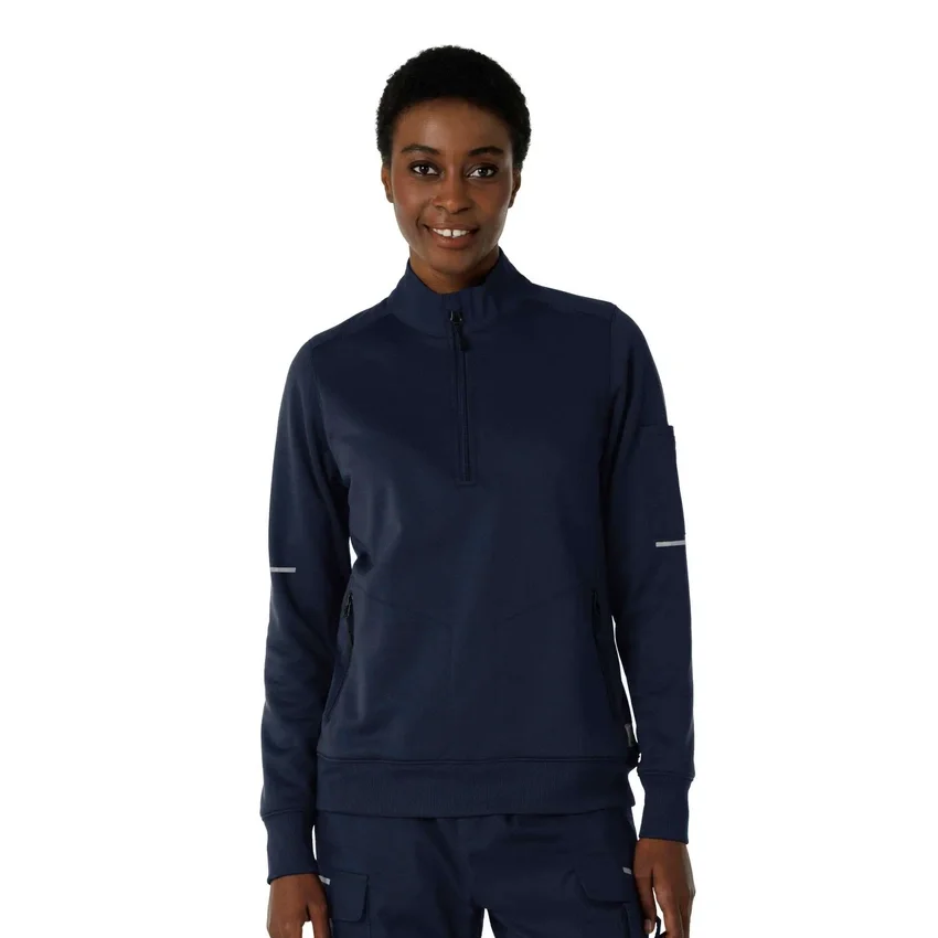 Rugged Flex® Rscu Scrub Half Zip til kvinder