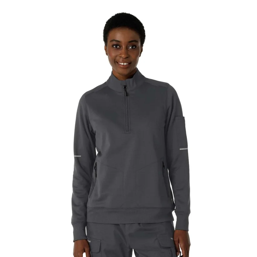 Rugged Flex® Rscu Scrub Half Zip til kvinder
