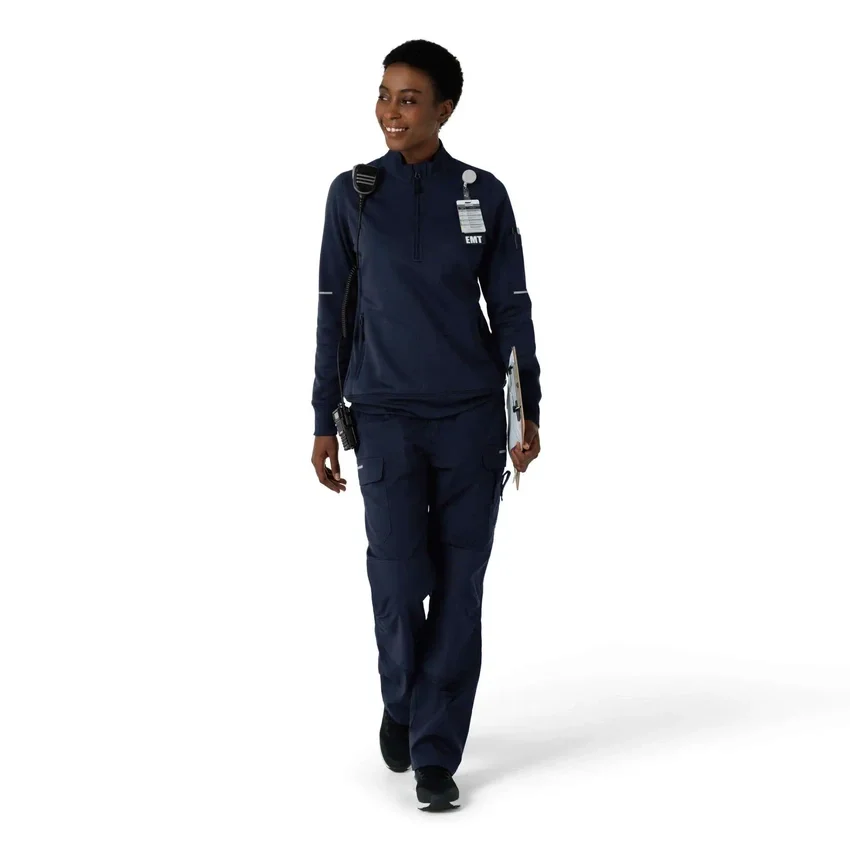 Rugged Flex® Rscu Scrub Half Zip til kvinder