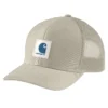 Rugged Flex™ twill-truckerhat med mesh-bagside og logo-patch