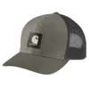 Rugged Flex™ twill-truckerhat med mesh-bagside og logo-patch