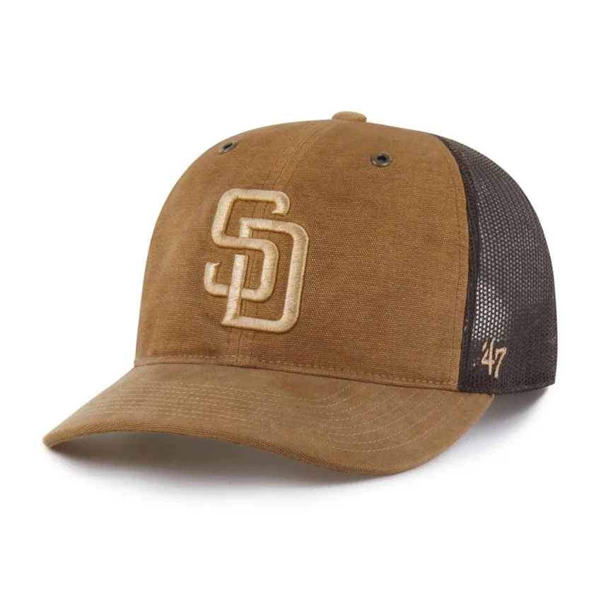 San Diego Padres '47 farvet trucker-kasket, afslappet pasform
