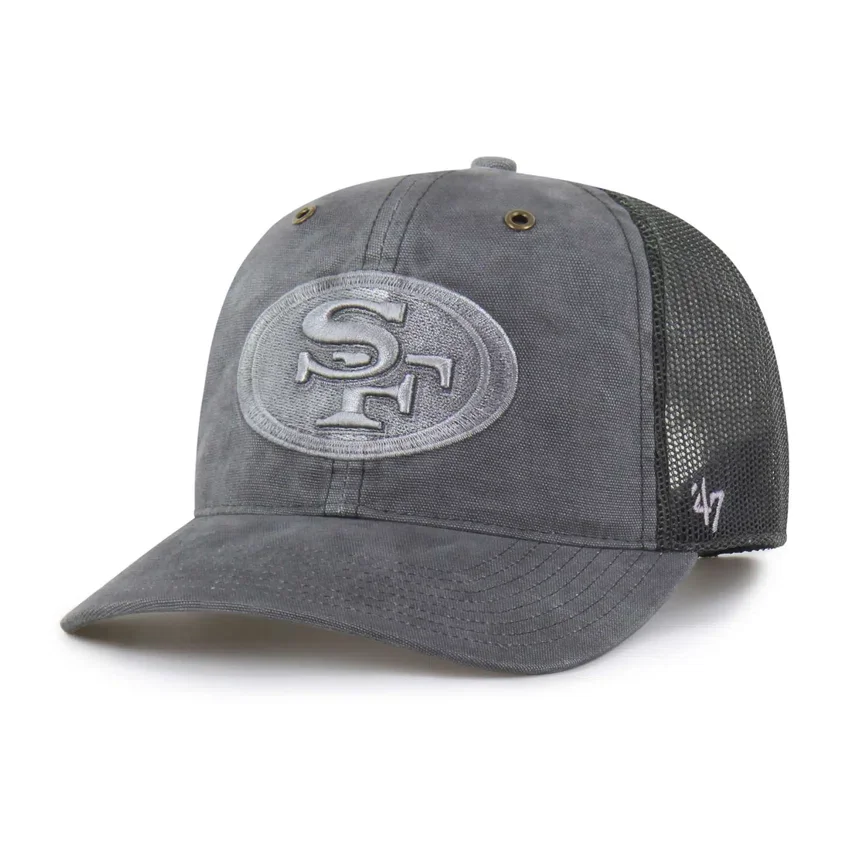San Francisco 49ers '47 farvet trucker-kasket, afslappet pasform