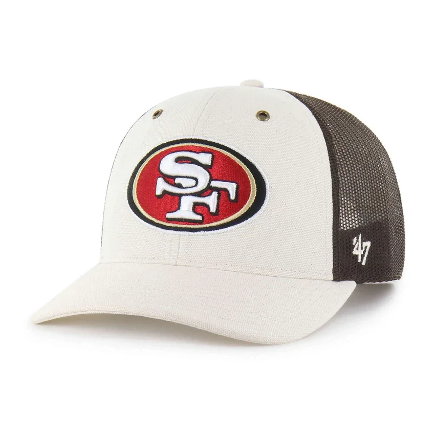 San Francisco 49ers '47 ufarvet Trucker med afslappet pasform
