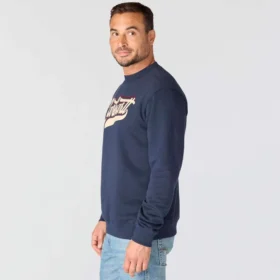 Sawyer Graphic Script-sweatshirt med rund hals til mænd