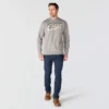 Sawyer Graphic Script-sweatshirt med rund hals til mænd
