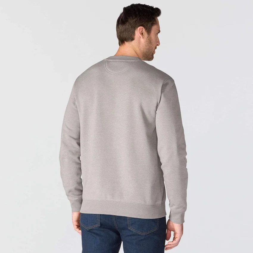Sawyer Graphic Script-sweatshirt med rund hals til mænd