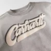 Sawyer Graphic Script-sweatshirt med rund hals til mænd