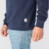 Sawyer Graphic Script-sweatshirt med rund hals til mænd