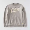 Sawyer Graphic Script-sweatshirt med rund hals til mænd