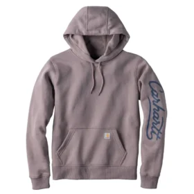 Sawyer Script Logo-hættetrøje med løse ærmer til kvinder