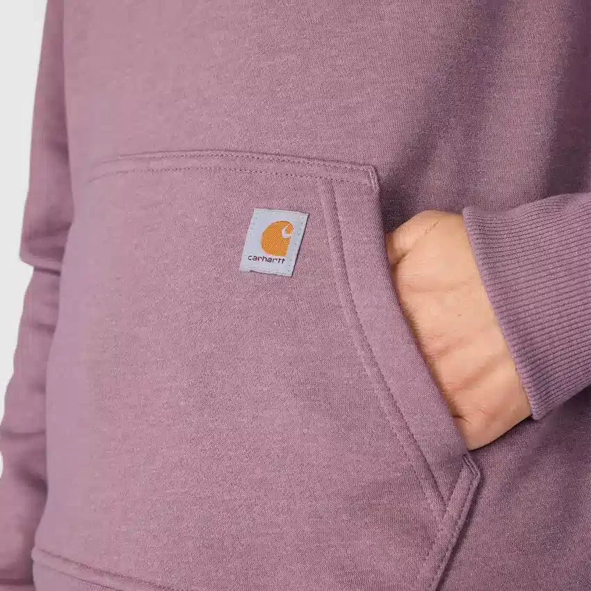 Sawyer Script Logo-hættetrøje med løse ærmer til kvinder