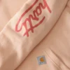 Sawyer Script Logo-hættetrøje med løse ærmer til kvinder