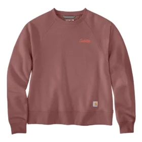 Sawyer-sweatshirt med rund hals og løs pasform til kvinder