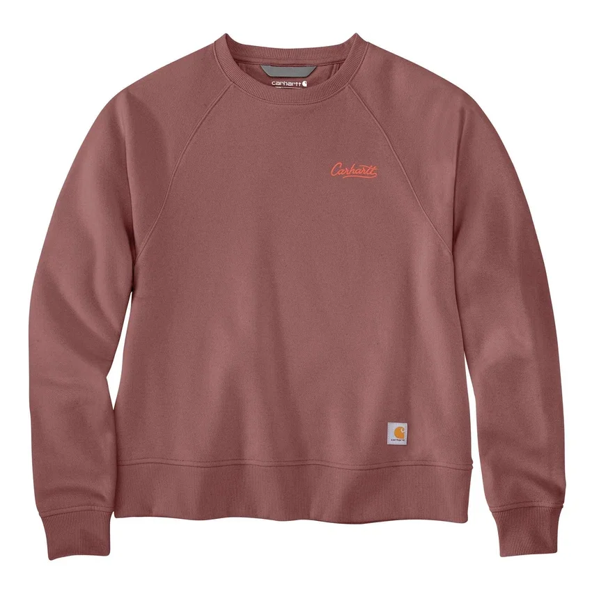 Sawyer-sweatshirt med rund hals og løs pasform til kvinder