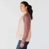 Sawyer-sweatshirt med rund hals og løs pasform til kvinder
