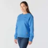 Sawyer-sweatshirt med rund hals og løs pasform til kvinder