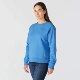 Sawyer-sweatshirt med rund hals og løs pasform til kvinder