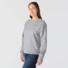 Sawyer-sweatshirt med rund hals og løs pasform til kvinder