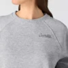 Sawyer-sweatshirt med rund hals og løs pasform til kvinder