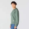 Sawyer-sweatshirt med rund hals og løs pasform til kvinder