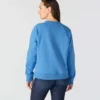 Sawyer-sweatshirt med rund hals og løs pasform til kvinder