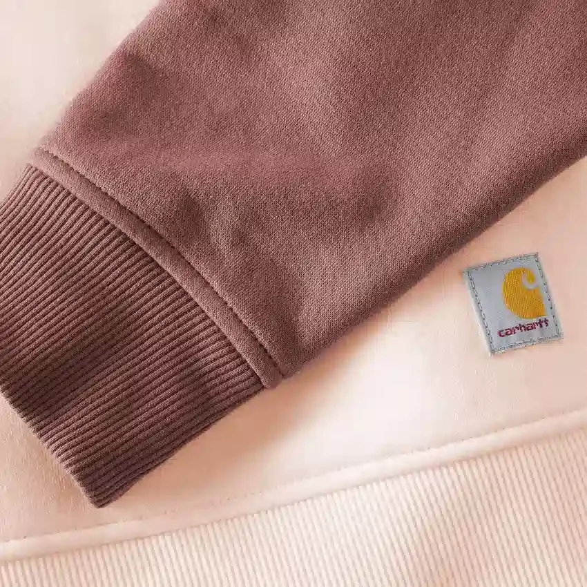 Sawyer-sweatshirt med rund hals og løs pasform til kvinder