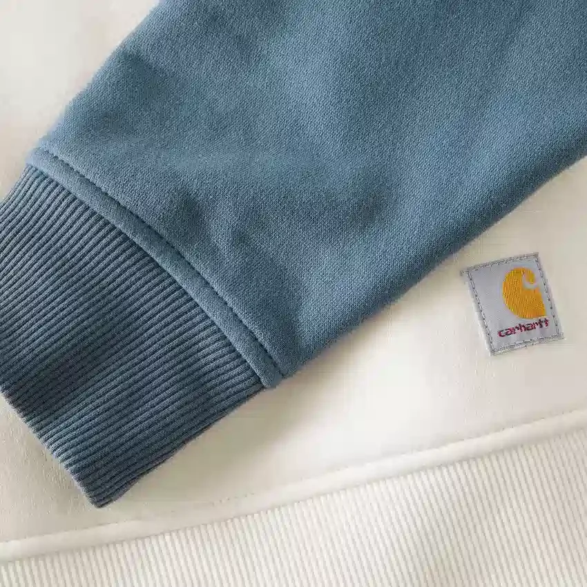 Sawyer-sweatshirt med rund hals og løs pasform til kvinder