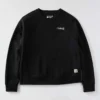 Sawyer-sweatshirt med rund hals og løs pasform til kvinder
