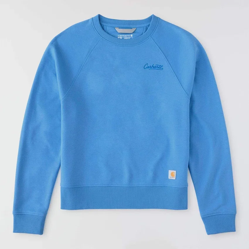 Sawyer-sweatshirt med rund hals og løs pasform til kvinder