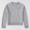 Sawyer-sweatshirt med rund hals og løs pasform til kvinder