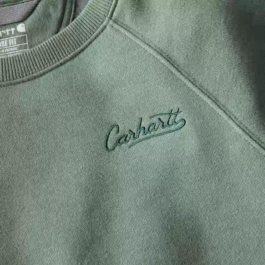 Sawyer-sweatshirt med rund hals og løs pasform til kvinder