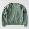 Sawyer-sweatshirt med rund hals og løs pasform til kvinder