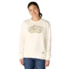 Sawyer-sweatshirts med rund hals og grafisk motiv til kvinder til Mors Dag