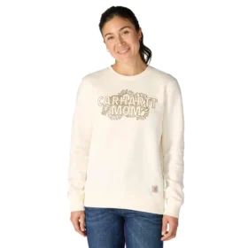 Sawyer-sweatshirts med rund hals og grafisk motiv til kvinder til Mors Dag