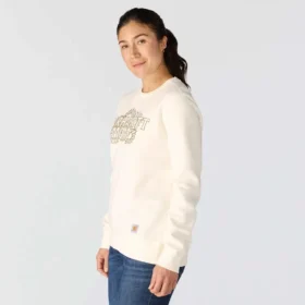 Sawyer-sweatshirts med rund hals og grafisk motiv til kvinder til Mors Dag